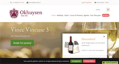 Desktop Screenshot of okhuysen.nl